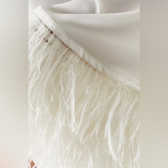 Bronx and banco fire blanc one-shoulder mini dress - Picture 5 of 5